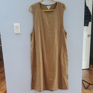 Conrado Katrina Linen Midi Dress